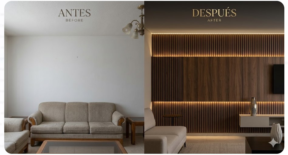 Transformación con Lambrín Kivar Dekor